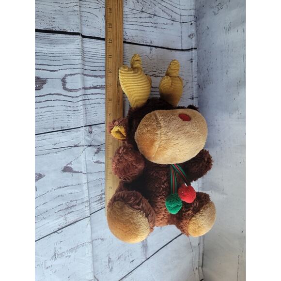 Vintage Superior Toy and Novelty Inc Reindeer Moose Stuffed Animal Plush Toy 11" - Picture 9 of 9